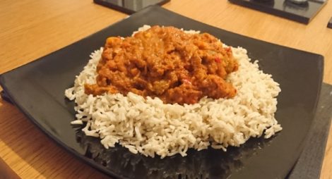 Balti curry healthy recipe