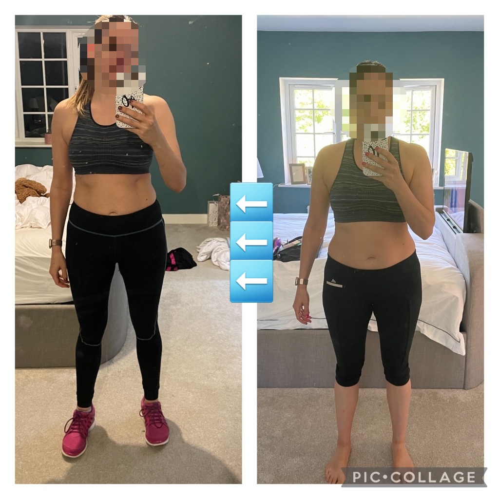 Client Fitness transformation front