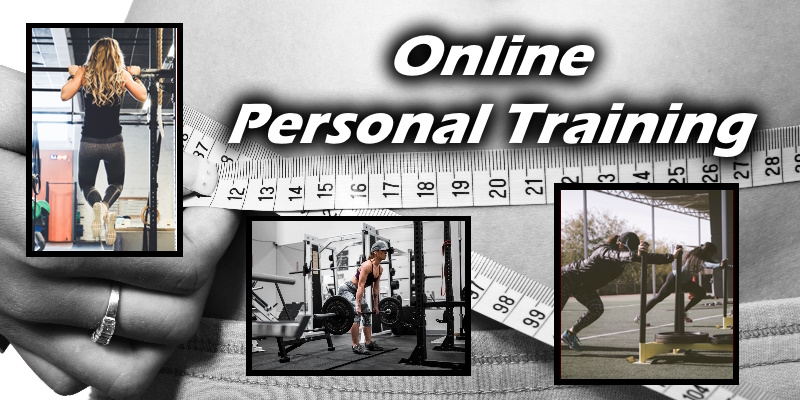 Online personal training mix
